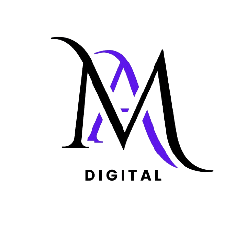 M.A Digital logo